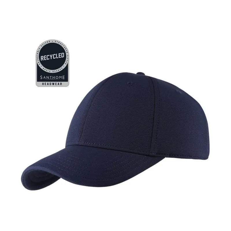 Recycled 6 panel cap, adjustable