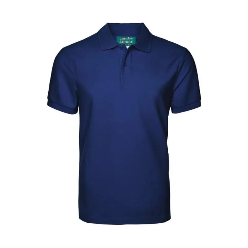 Secure antimicrobial polo shirt