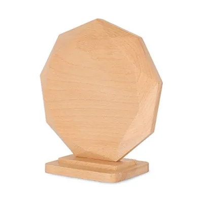 FSC beech octagon award on a plinth