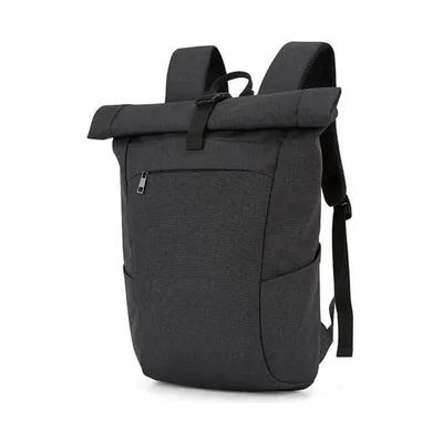 Rolltop backpack in rPET, 17 inch laptop