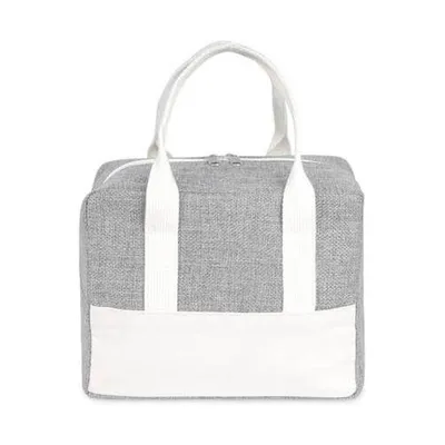 Slim cooler bag that slides into a larger bag