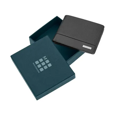 Moleskine full grain leather wallet