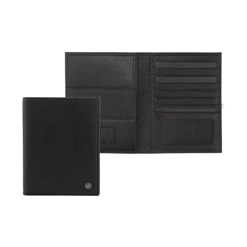 Cross leather passport travel wallet, 9 cards