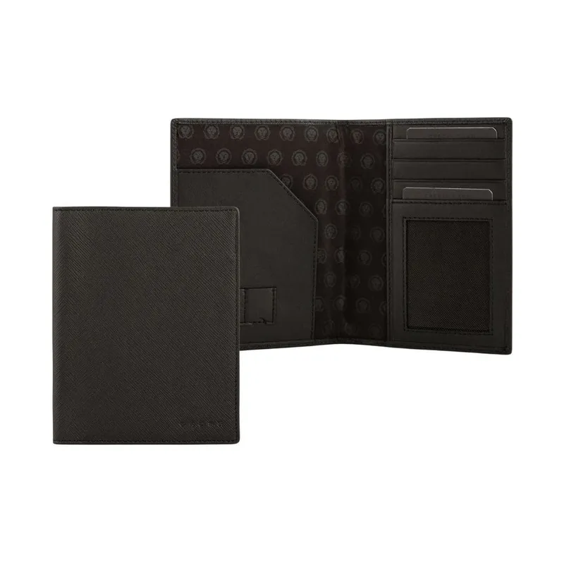 Cross Saffiano leather passport cover, 4 cards