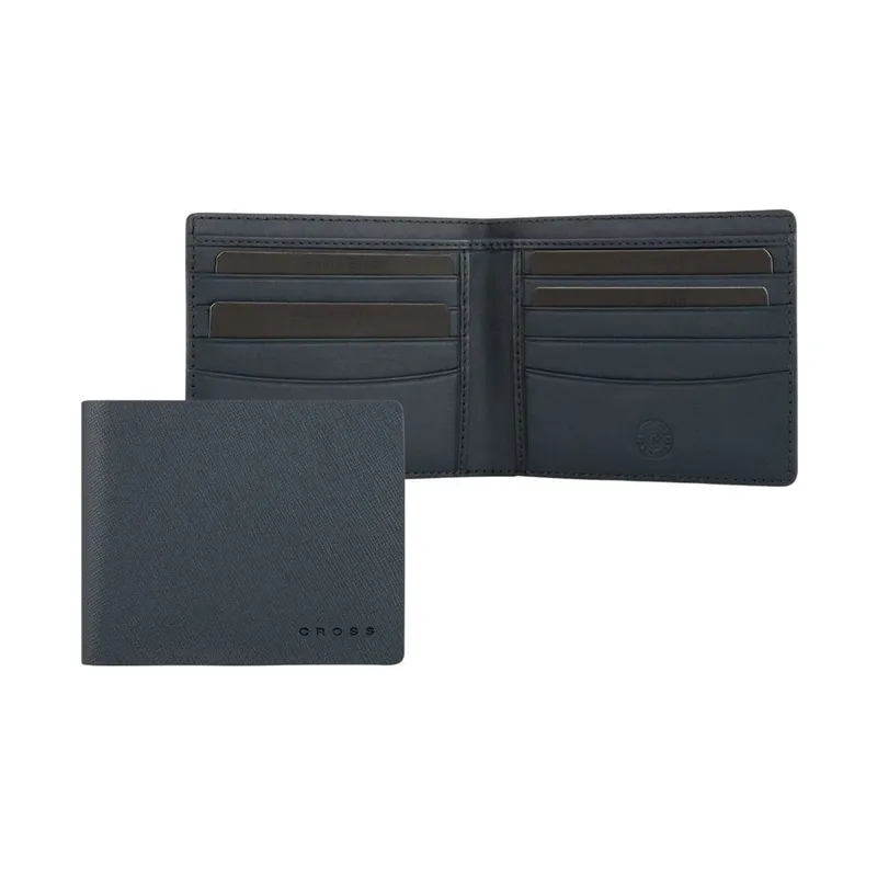 Cross Saffiano leather slim wallet, 8 cards