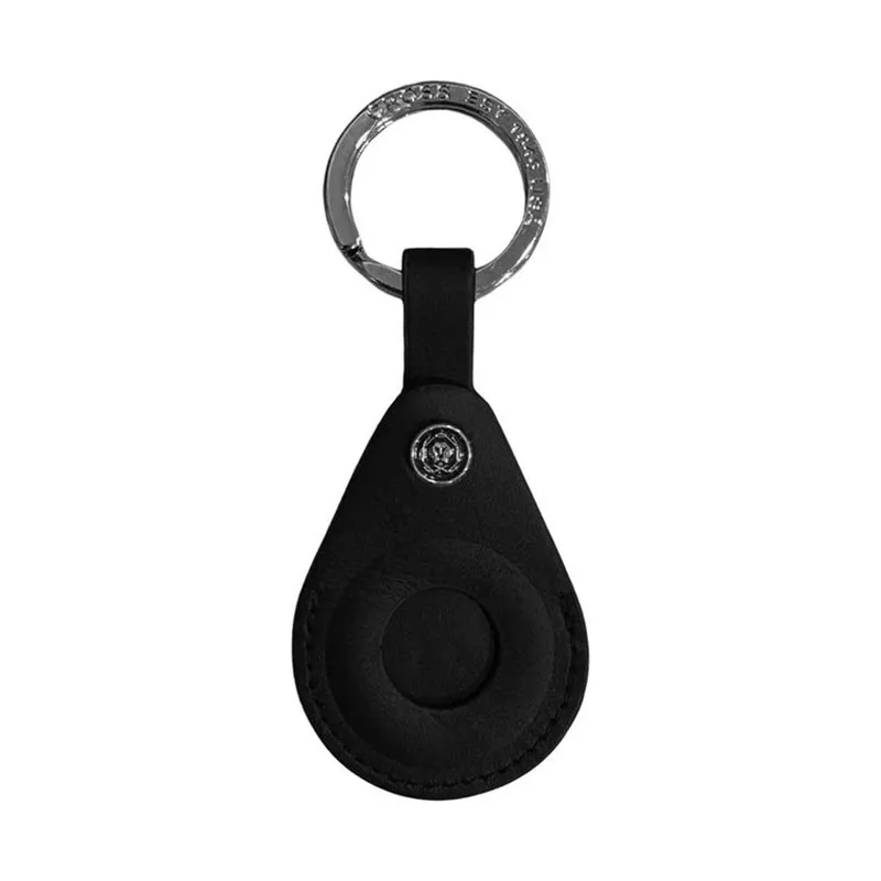 Cross leather keyring for an AirTag