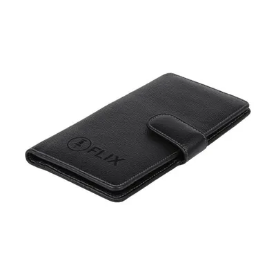 Antimicrobial genuine leather travel wallet