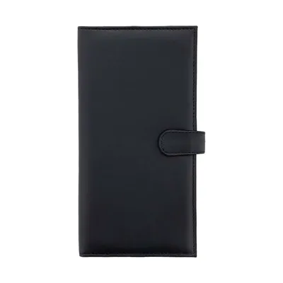 Genuine leather cheque book holder
