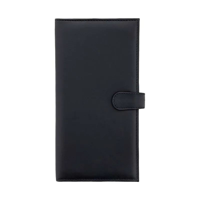 Genuine leather cheque book holder