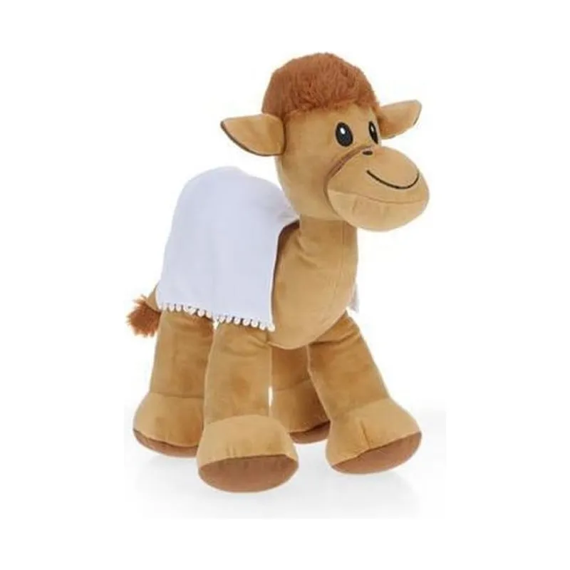 GRS recycled camel plush toy, 25 cm