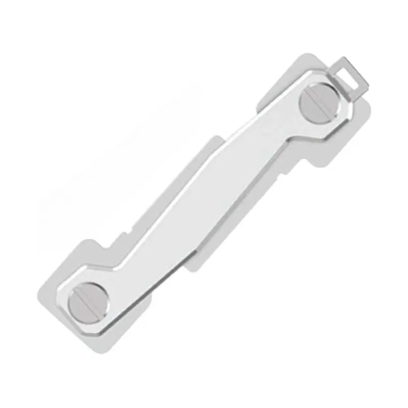 KIMSE keyring in a silver finish