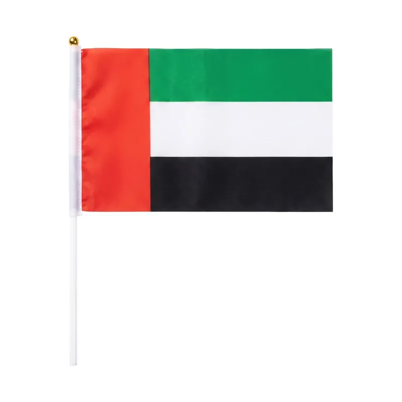 UAE national flag on a handle