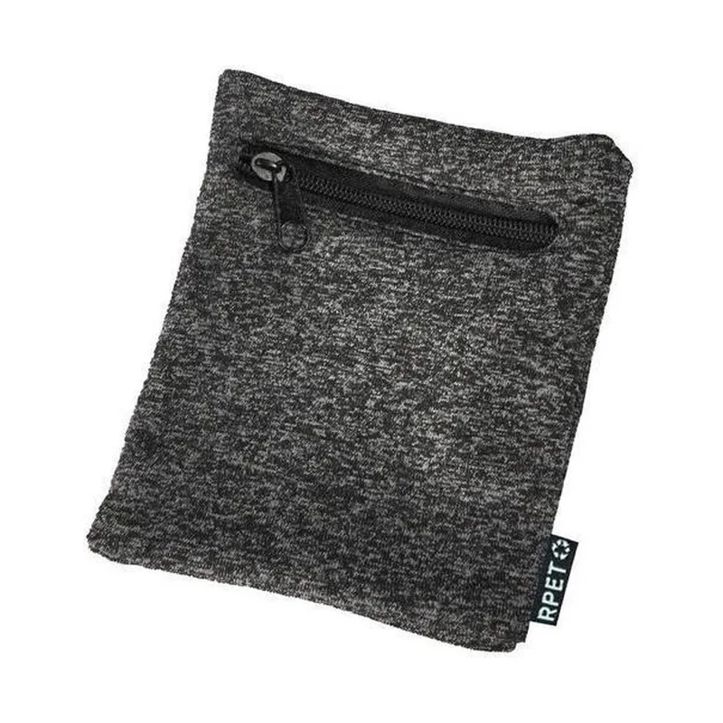 rPET wrist band with a zip pouch