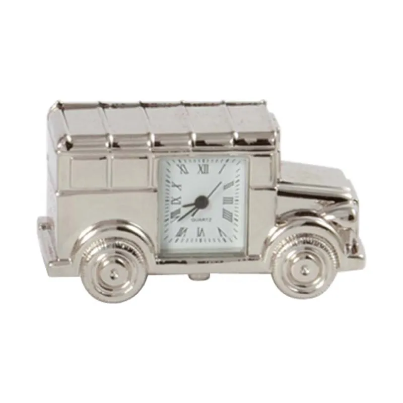 Pierre Cardin Triompe silverplated desk clock