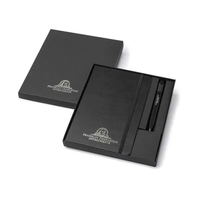 Moleskine Classic notebook and Go pen set