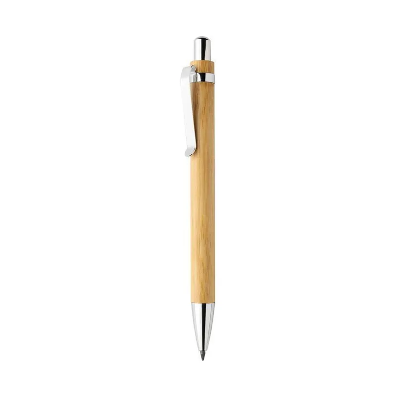 Bamboo barrel ballpoint pen