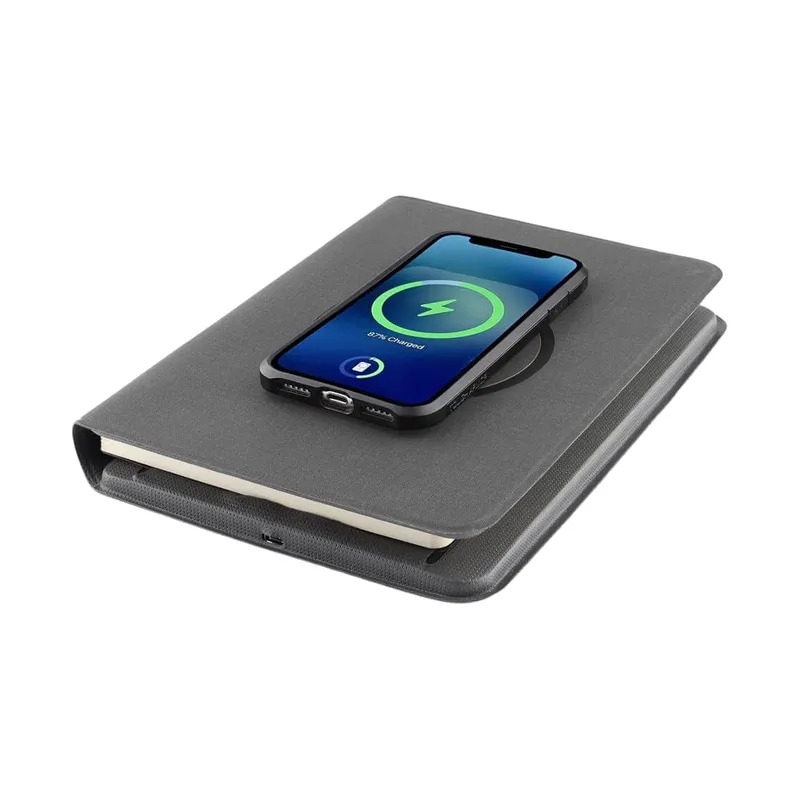 Organiser with a 10,000 mAh wireless powerbank