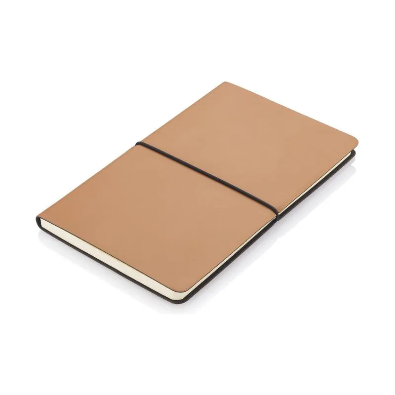 A5 recycled PU soft cover notebook