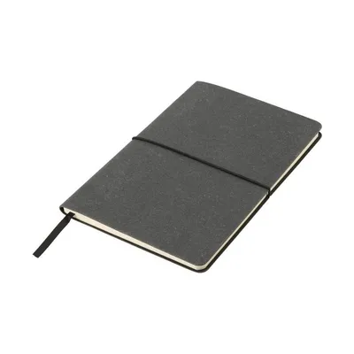 Recycled leather A5 soft cover notebook