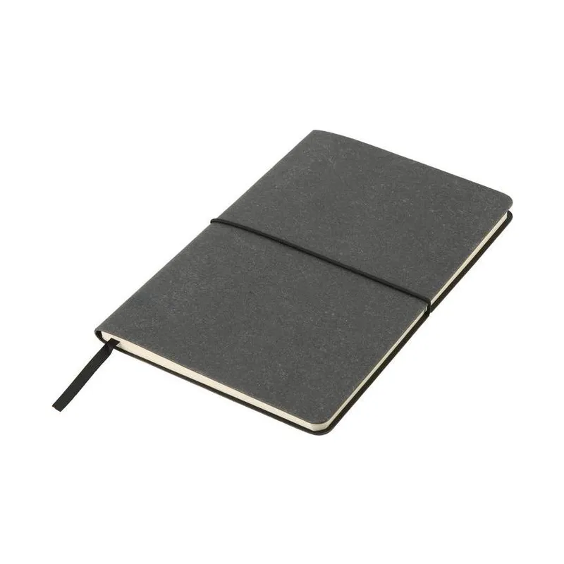 Recycled leather A5 soft cover notebook