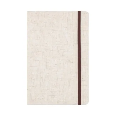 A5 canvas hard cover notebook