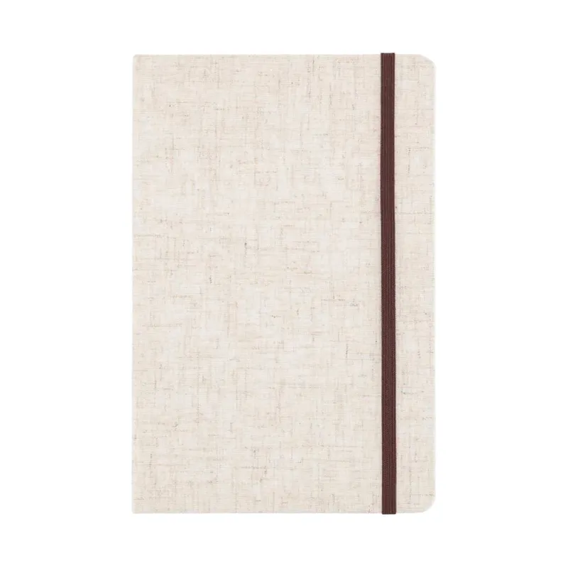 A5 canvas hard cover notebook