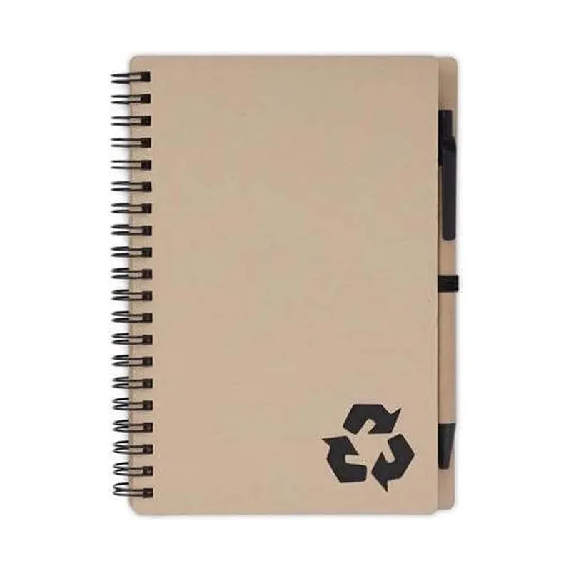 B6 notepad and pen set with sticky notes