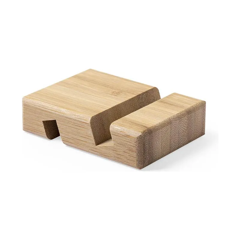 Bamboo phone holder and stand