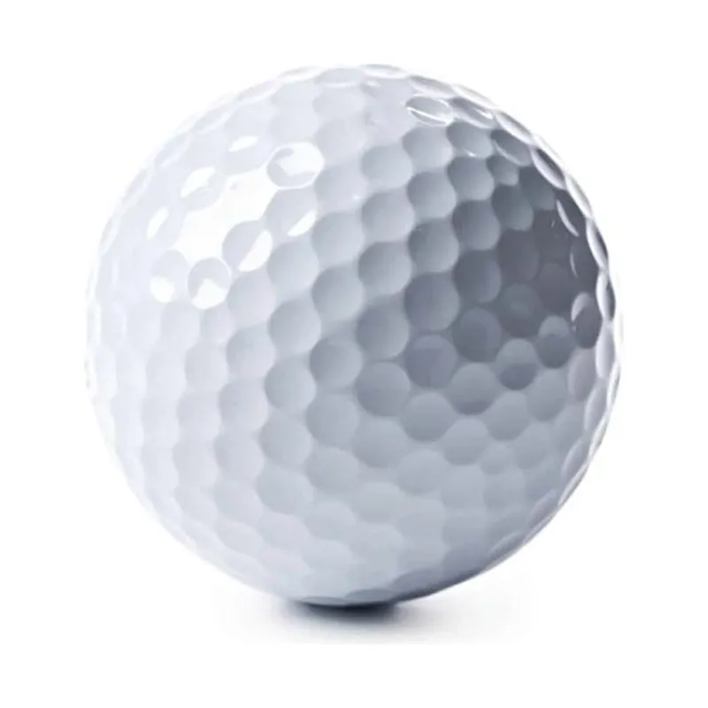Two layer golf balls, set of three in a box