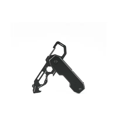 Folding key tool and parcel cutter
