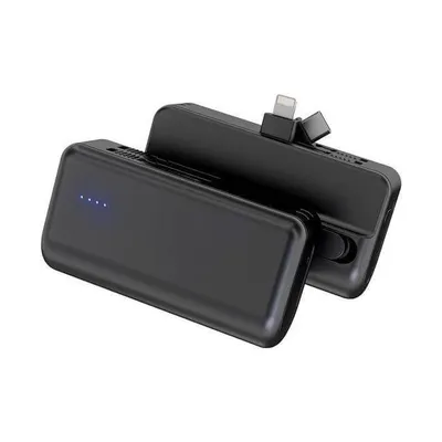 Mini powerbank, 4,500 mAh with cable and stand