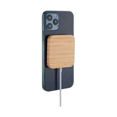 Bamboo MagSafe charging pad, 15 W