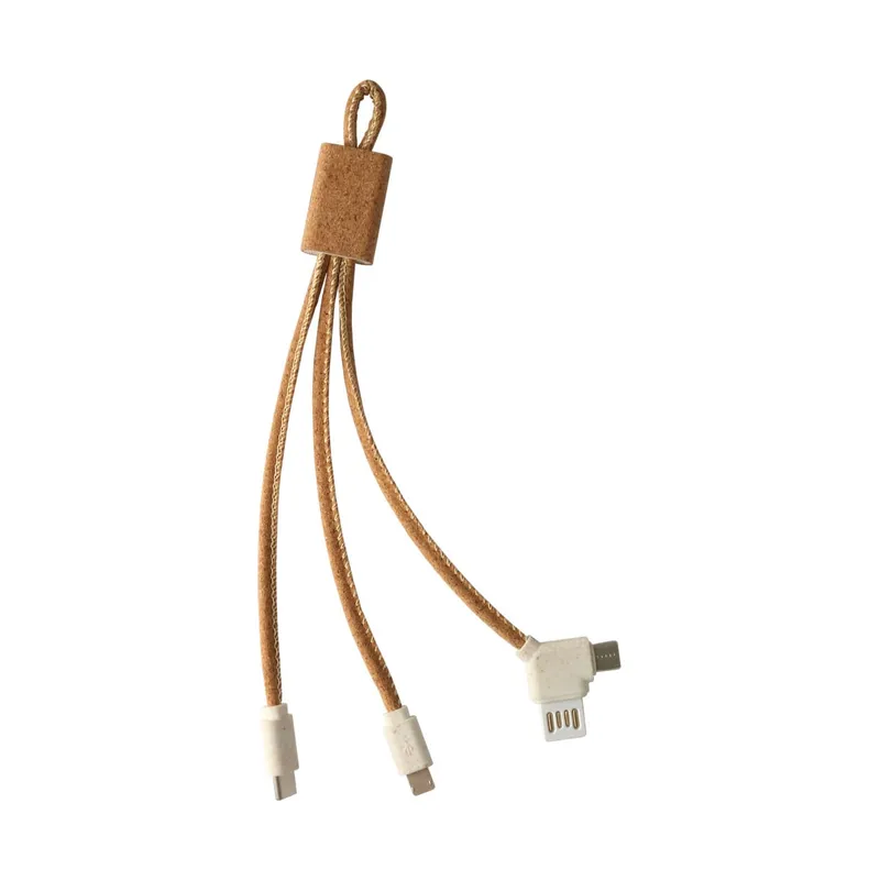 Charging cable with five connectors