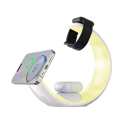 4 in 1 wireless charger with a night light