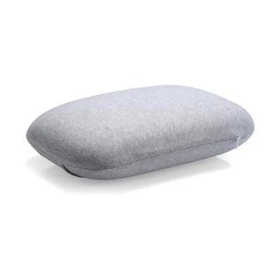 Memory foam travel pillow with a carry strap