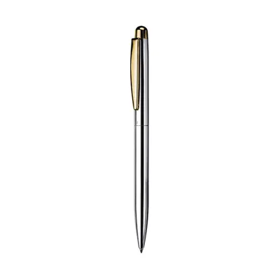 Otto Hutt ballpoint pen with gold plated fittings