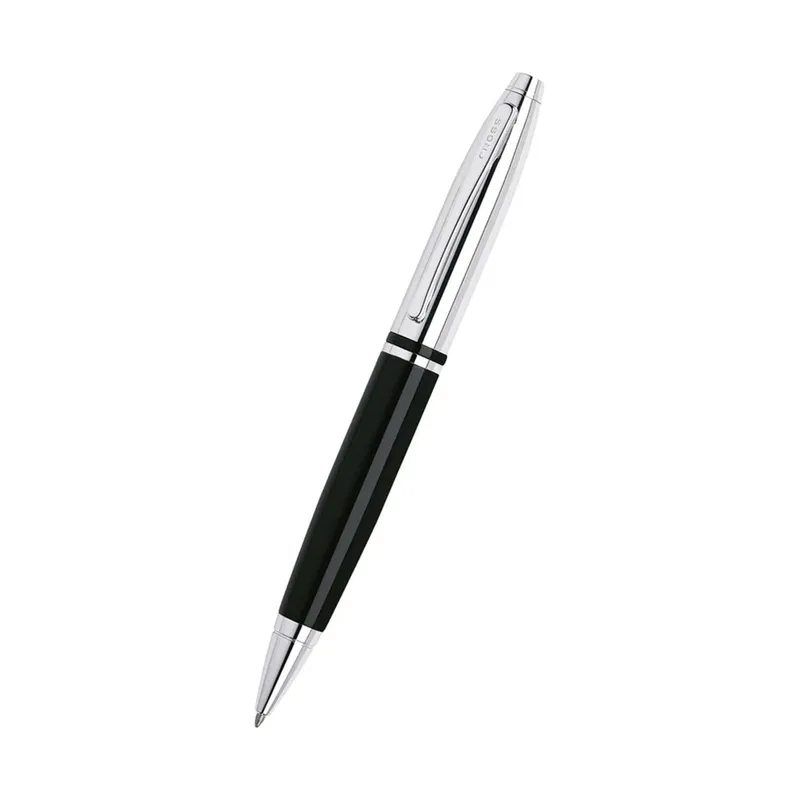 Cross Calais chrome and black lacquer ballpoint