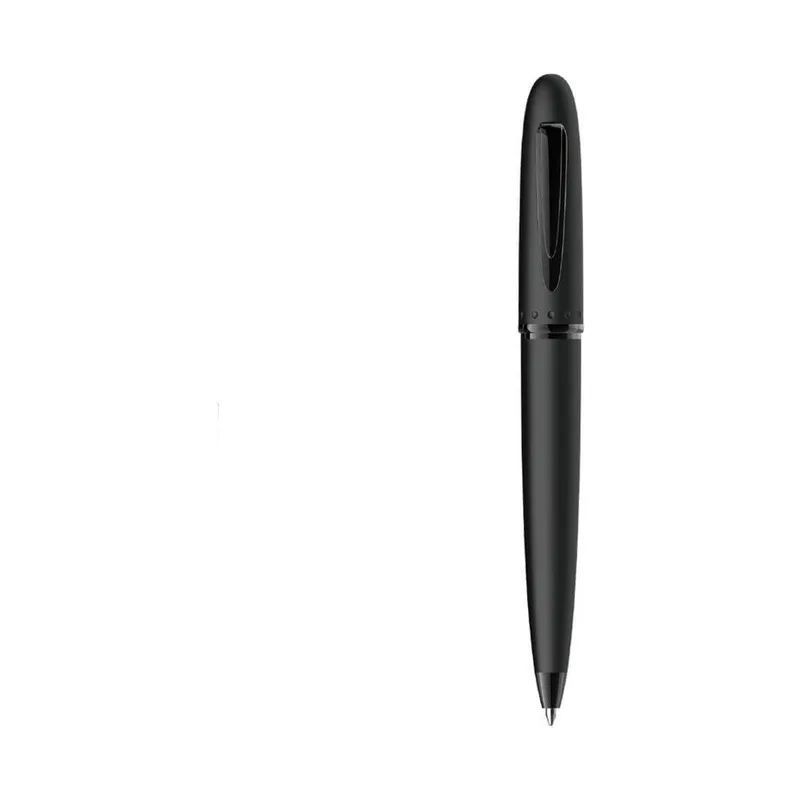 Twist action metal pen in black or white
