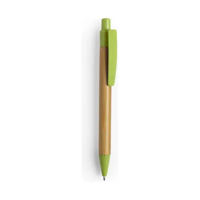 Bamboo and wheat straw pen