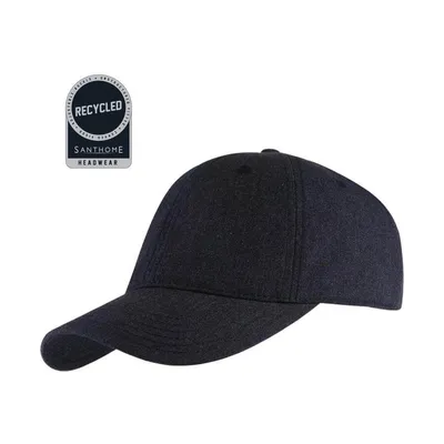 Recycled 6 panel cap, relaxed fit