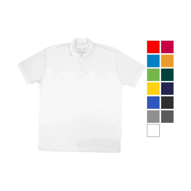 CoolTex Polo Shirts, Dryfit Materials with UV Protection 220GSM