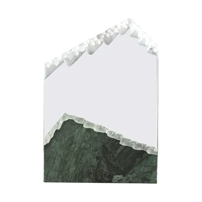 Mountain Shaped Crystal & Marble Awards in the Box