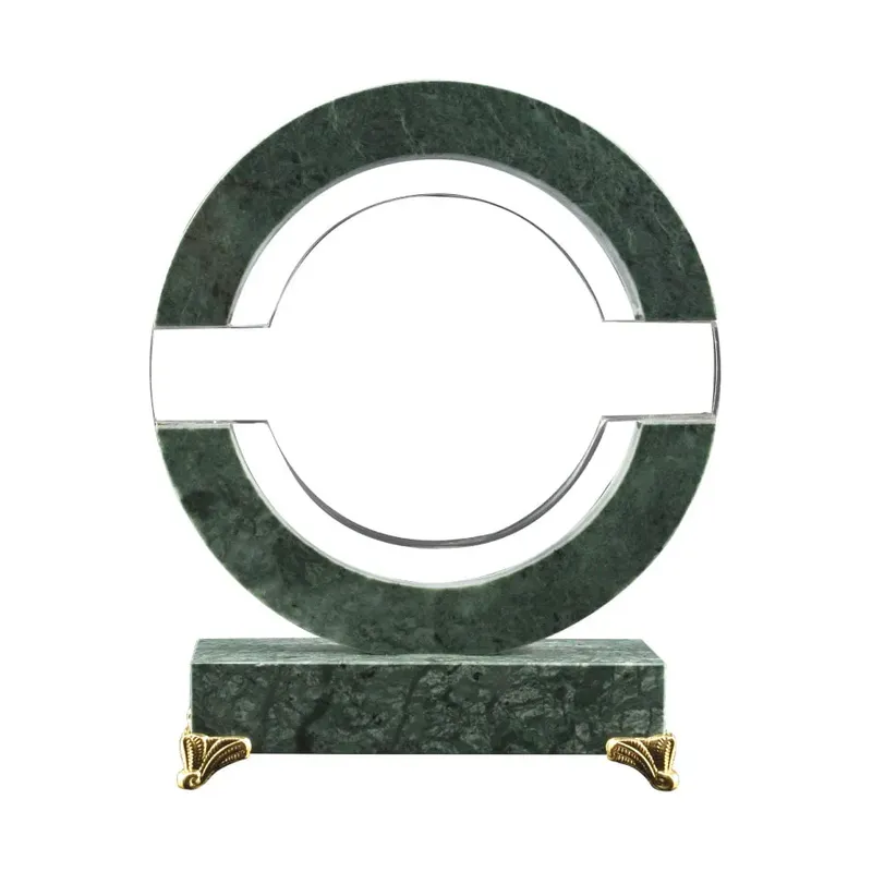 Round Crystal and Marble Awards in Hardboard Box