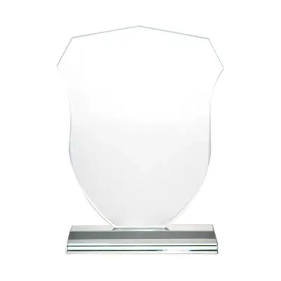 Shield Shaped Crystal Awards with Gift Box
