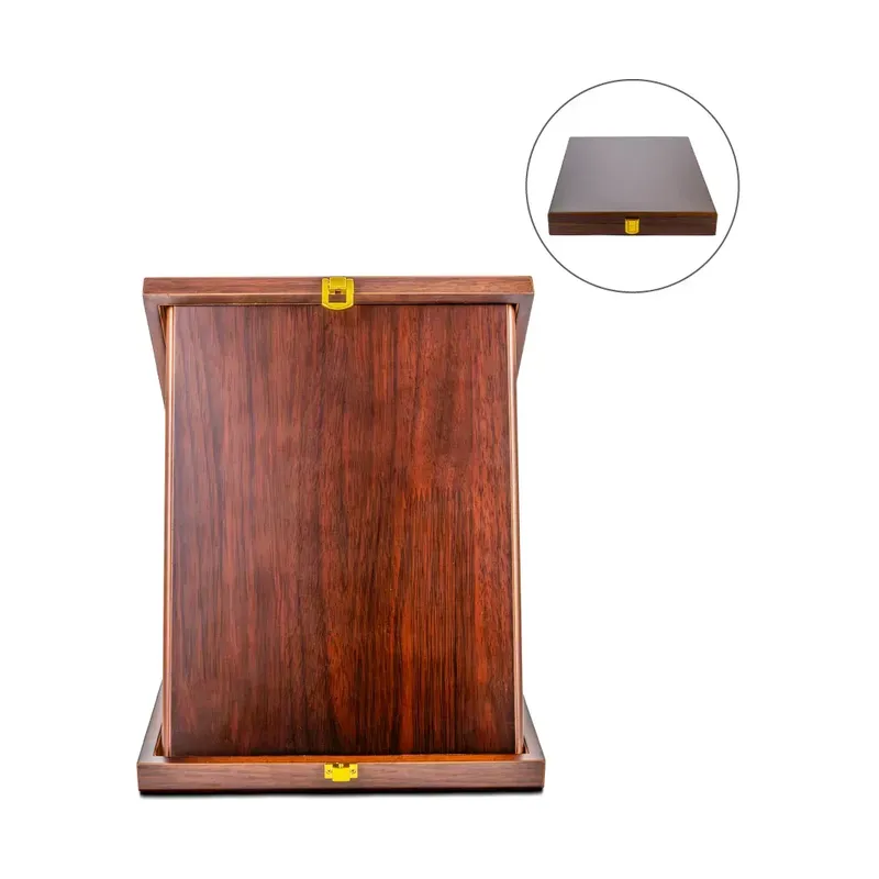 Portrait Wooden Plaques with Stand and Presentation Box