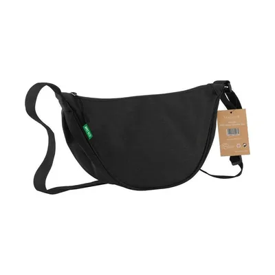 GRS recycled half moon sling bag