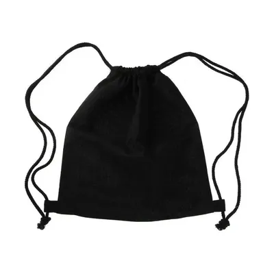 Cotton drawstring bag for sport and school