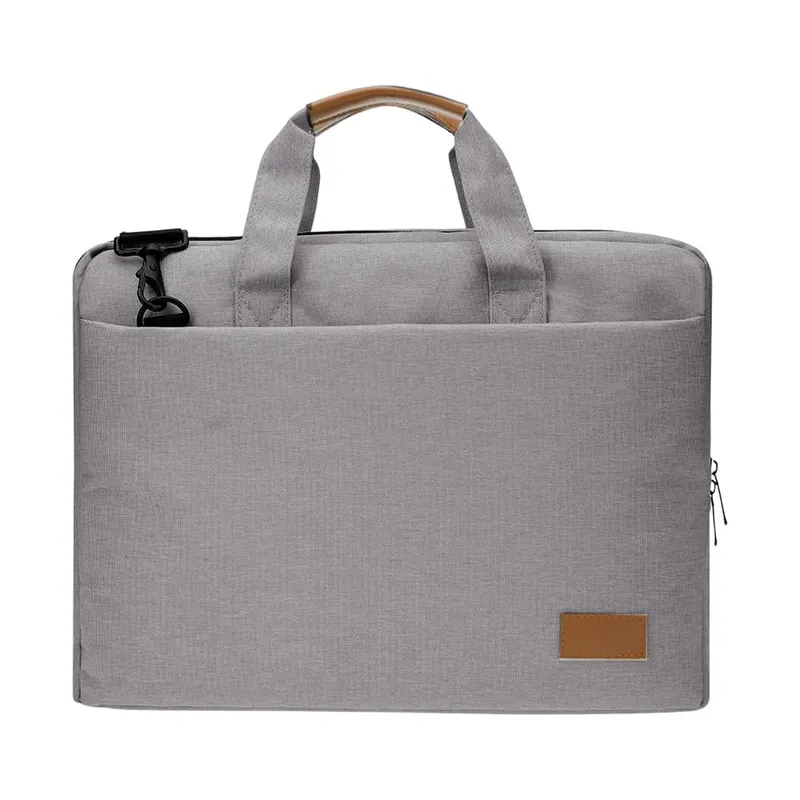 Two tone laptop bag, 15 inch