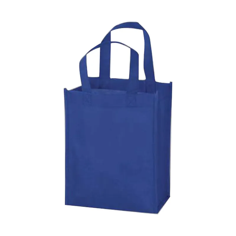 Non woven shopping bag, royal blue