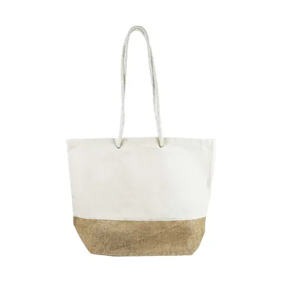 JUCO Tote Beach Bags with Dual Straps